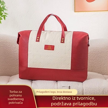 Torba za pohranu svadbeneg prekrivača od netkane tkanine – velika torba za preseljenje, četverodjelni set