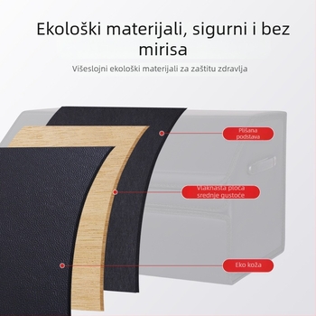 Dvostruko složena kutija za prtljažnik automobila – unutarnji organizator