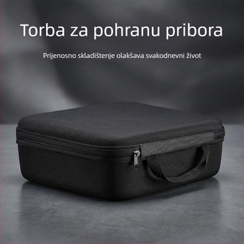Torba za pohranu usisivača za automobil od Oxford platna – višenamjenski prenosni organizator alata, sklopiva s ručkom, otporna na prašinu, više odjeljka