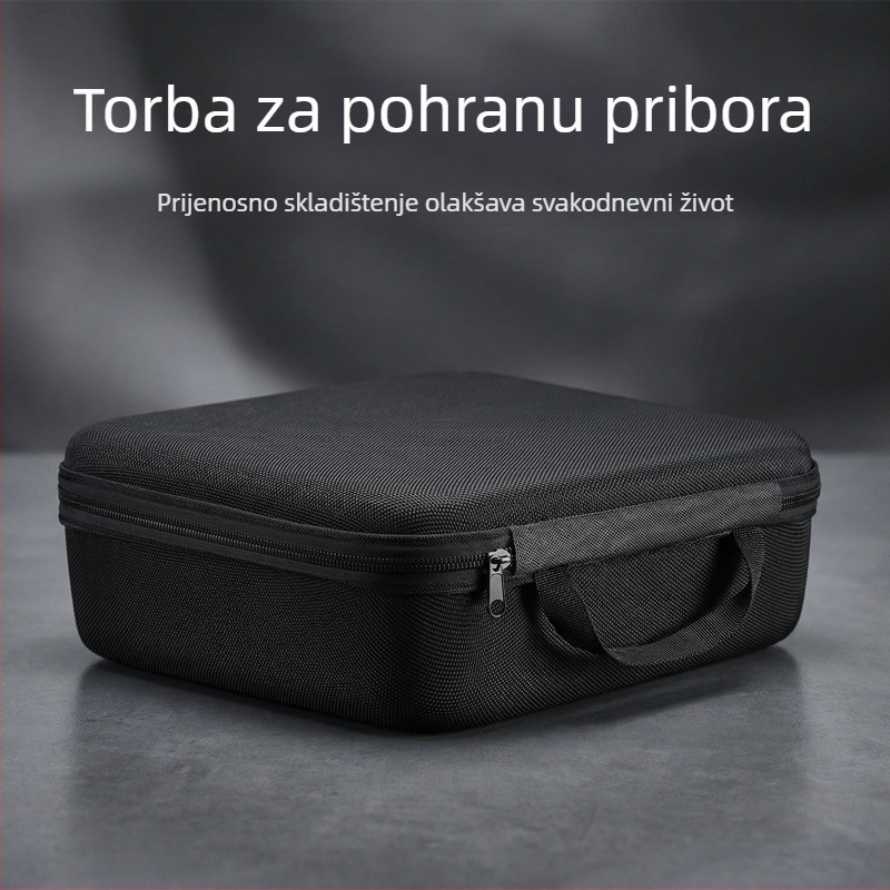 Torba za pohranu usisivača za automobil od Oxford platna – višenamjenski prenosni organizator alata, sklopiva s ručkom, otporna na prašinu, više odjeljka
