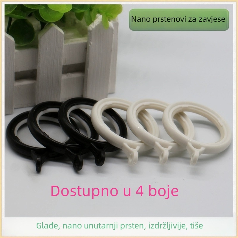 Zavjesni prsten, Okrugli prsten s kopčom, Prsten za povlačenje šipke, Kukica za zavjese, Prsten s kukom, Rimski prsten, Zavjesni prsten