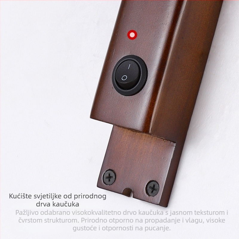 Zidna lampa za spavaću sobu i radni prostor sa sklopnim podesivim ramenom, LED, novi kineski stil