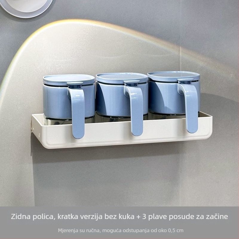 G5U Set boca za sojin sos i ocat – keramički spremnici za začine, zatvoren spremnik za sol i MSG, kuhinjski organizator