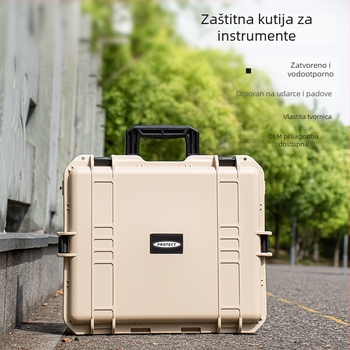 Plastična kutija za alate i instrumente, zaštita od eksplozije, otporna na padove i udarce, velika kapaciteta, prijenosna