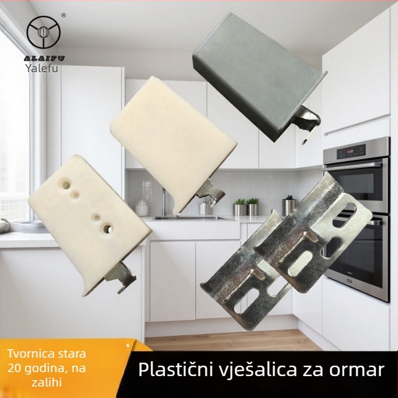 ABS plastični nosači za ormare – plošno montirani spojevi za ormare i police