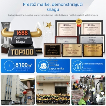 Aluminijski mehanizam vraćanja vrata ormarića – otvaranje pritiskanjem