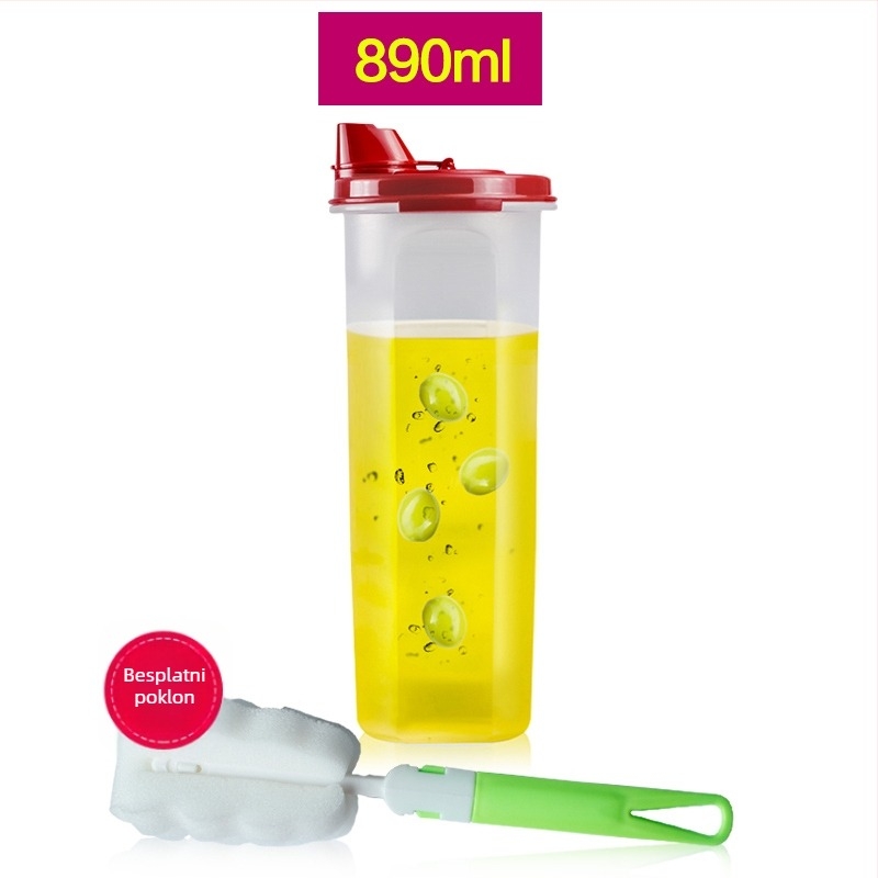 Bočica za ulje 890/650 ml, zatvorena kuhinjska boca za sojin sos i ocat
