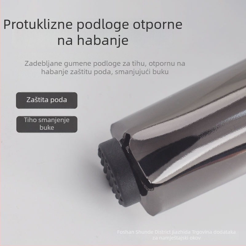 Kovane metalne noge za kreveta i kauč, potporne noge namještaja, podizne noge ormarića i kreveta, s kutnim kodovima