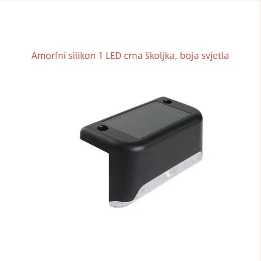 Solarno vanjsko osvjetljenje za dvorište i vrt, vodootporne stepenice, zidne lampe i ukrasne ograde