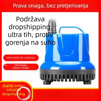 Podvodna pumpa za akvarij s donjim usisom, tiha cirkulacija i filtracija vode