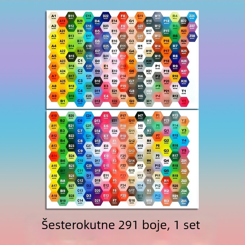 Set kutija za pohranu perlica, 54 boje, velik kapacitet