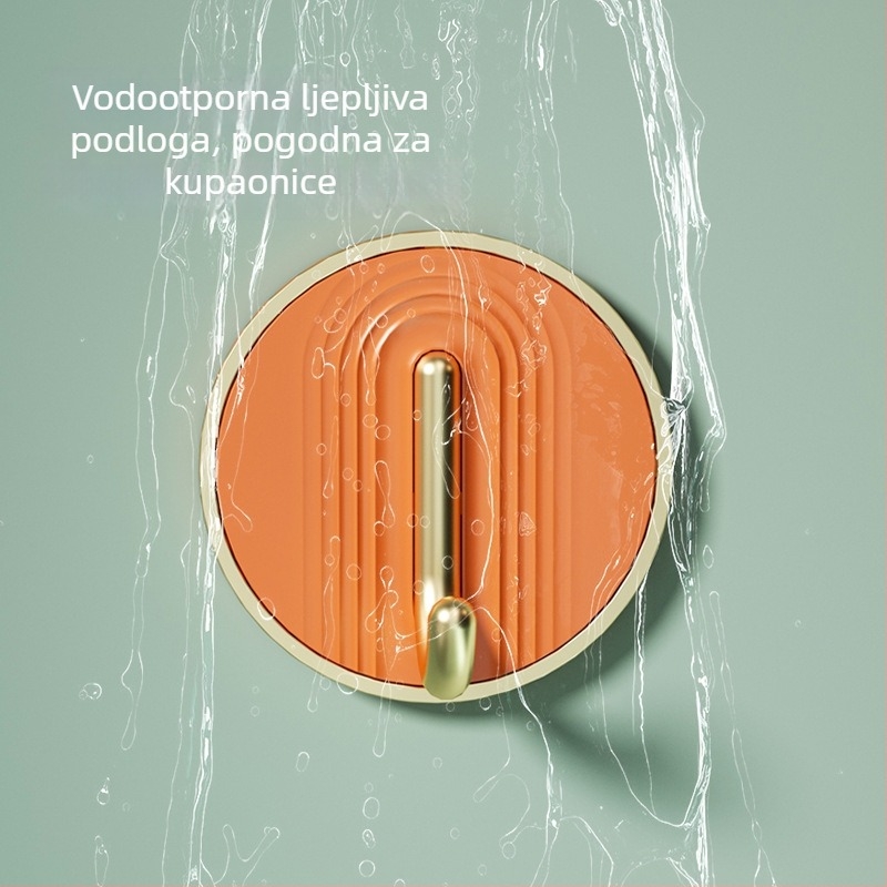 Luksuzna samoljepljiva vješalica, nosivost 30 kg, bez bušenja, za kupaonicu, ABS materijal