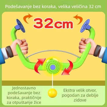 Viseća lopta za djecu — trenažer stolnoga tenisa za unutarnju upotrebu