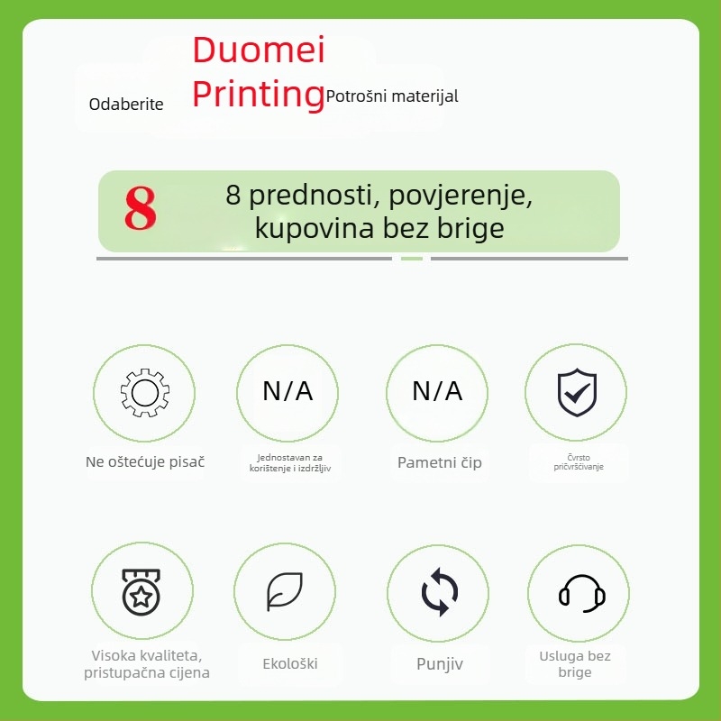 Lexmark CS310/CS410 boja laserska toner kazeta, model 70C8HK0 s čipom
