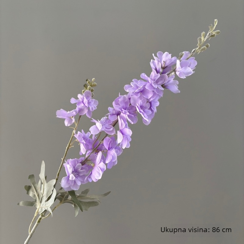 Delphinium i Hyacint – umjetno cvijeće za dekoraciju svadbene dvorane i hotelskog lobija