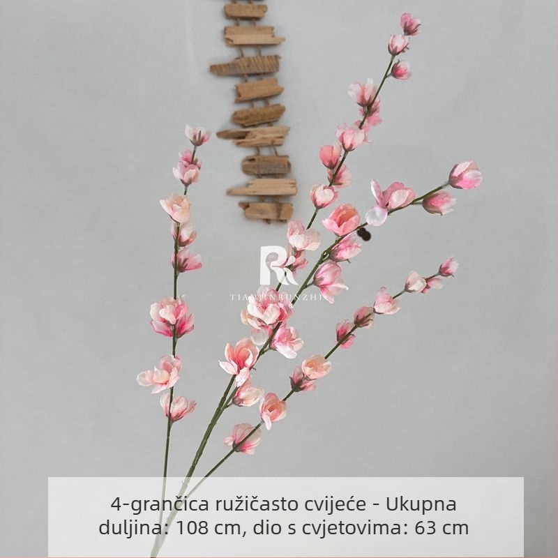 Umjetni cvjetovi za vjenčanje – visoki grančasti cvjetovi s ljubičastim delphinijem za svadbenu dvoranu, ukrašavanje prolaza i rekvizite za fotografije