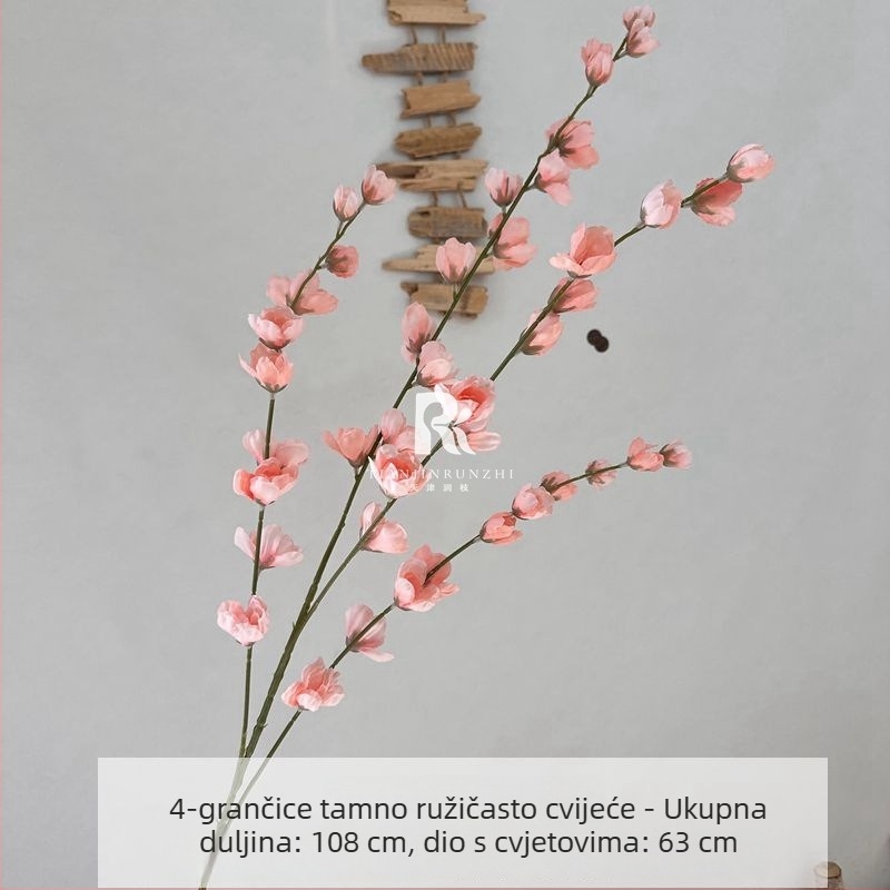 Umjetni cvjetovi za vjenčanje – visoki grančasti cvjetovi s ljubičastim delphinijem za svadbenu dvoranu, ukrašavanje prolaza i rekvizite za fotografije