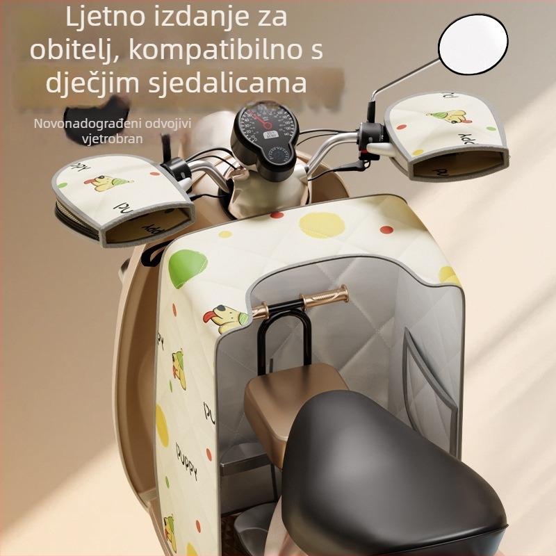 Vjetrozaštitna deka za električna vozila — ljetna zaštita od sunca, vodootporna zaštita za sve sezone