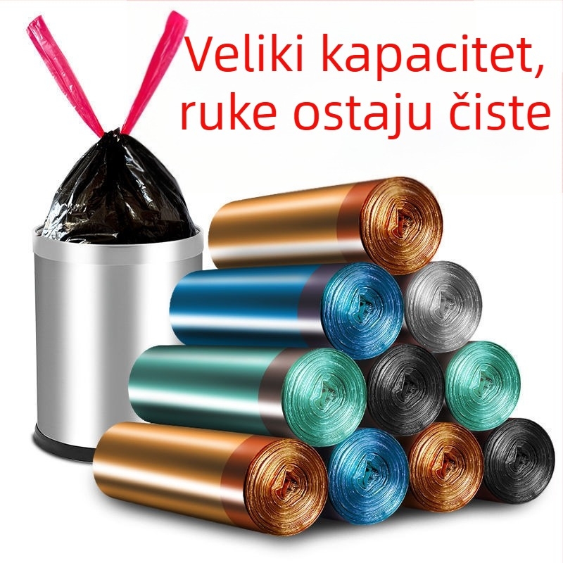 Smeće vreće sa šnurovom, debeli, velike za kućnu upotrebu u kuhinji