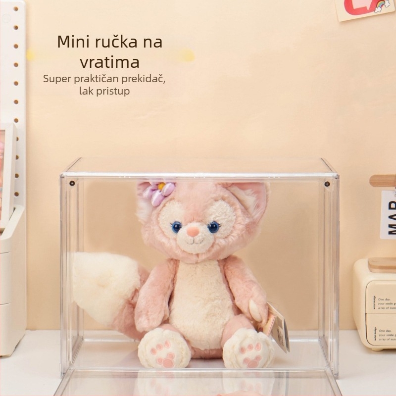 Prozirna akrilna vitrina za plišane lutke Lina Belle Stellalou