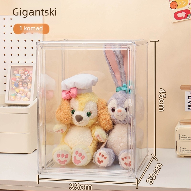 Prozirna akrilna vitrina za plišane lutke Lina Belle Stellalou