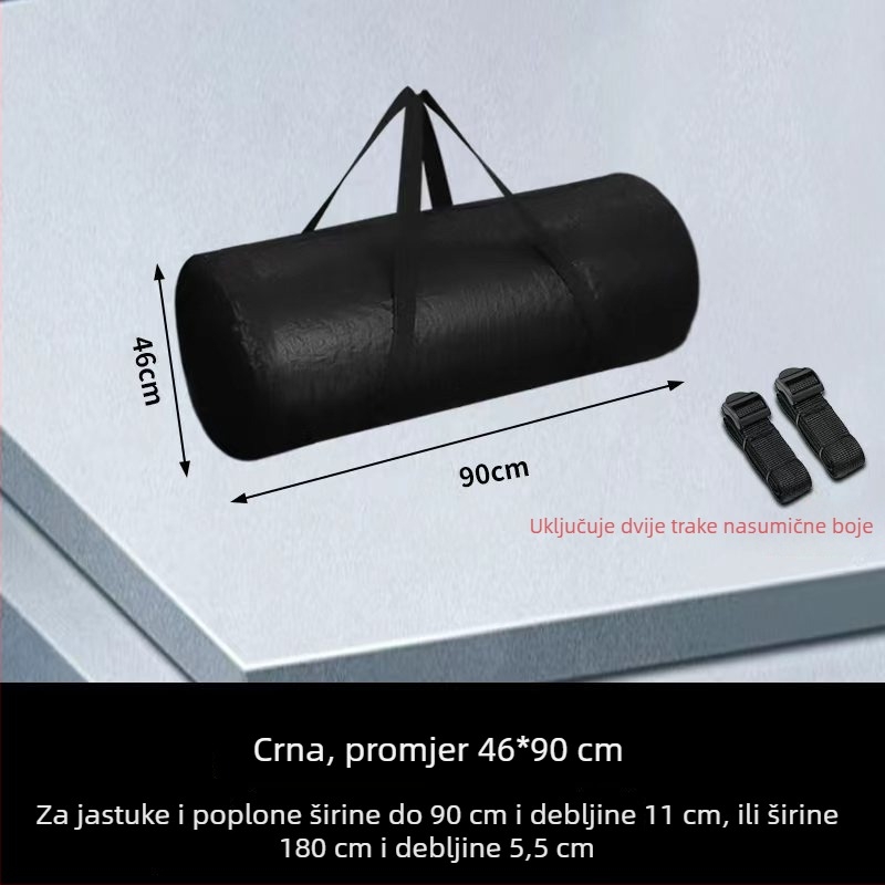 Set torbi za pohranu laminiranih jastuka: latex jastuk, 3D jastuk, mekani jastuk; dvostrano vodootporan i otporan na vlagu; organizacijska torba