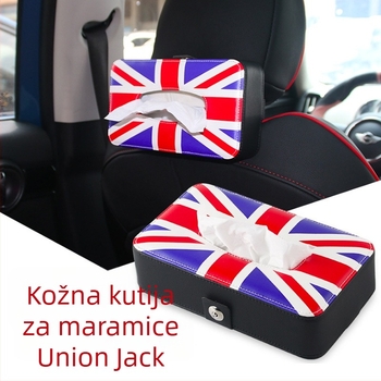 Univerzalna kutija za maramice za auto, viseća na naslon sjedala, višenamjenska, prijenosna