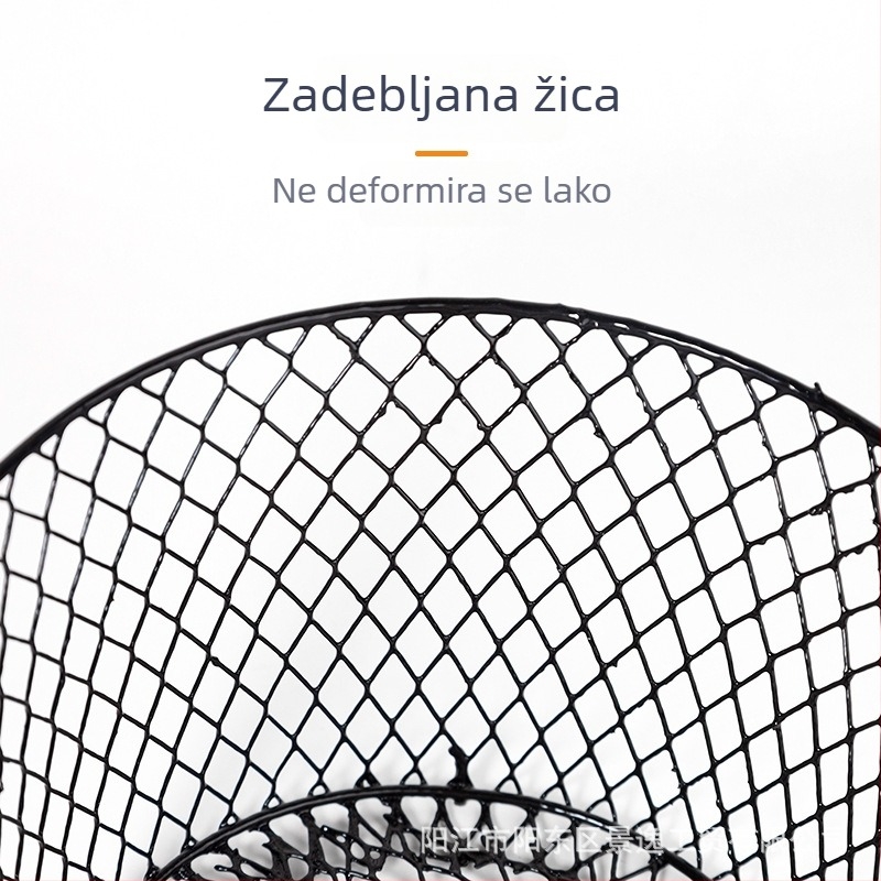 Nordijski stil željezna koš za pohranu na stol — užina i sitnice, kućno skladištenje, koš za voće i povrće