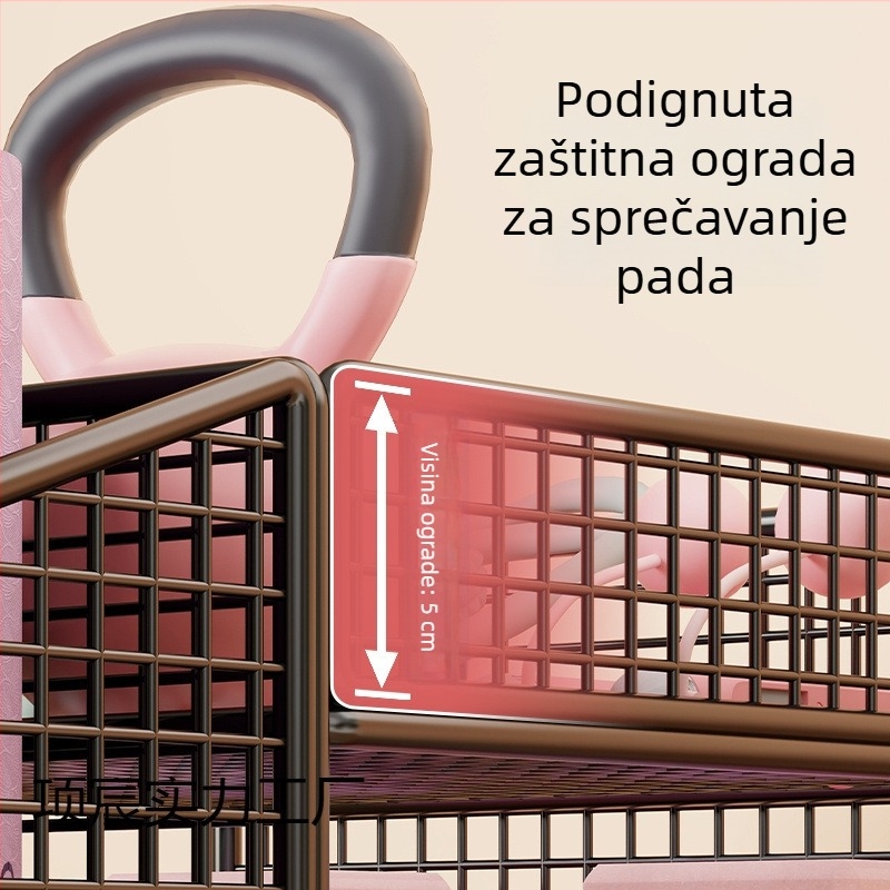 Prijenosni kućni organizator za pohranu sportske opreme, fitness oprema, joga prostirka i košarkaški pribor