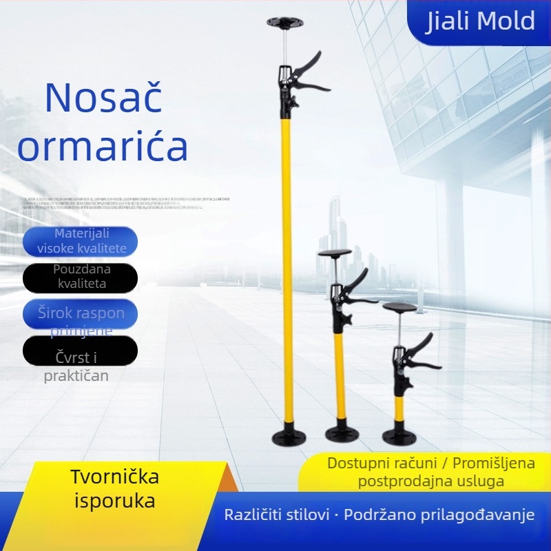 Okvir za montažu visećih ormarića, okvir za suhozid, teleskopska šipka za podizanje ormarića i alat za stropno drvo