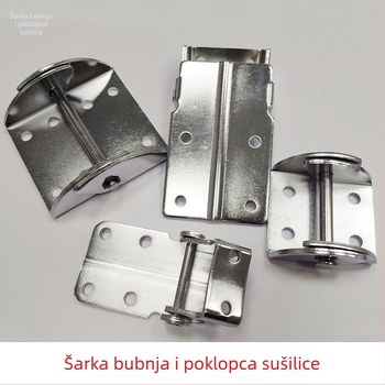 Šarka poklopca bubnja sušila, okretni zasun za hopper, nosač šarke bubnja 50 kg, pričvrsni pribor za hopper