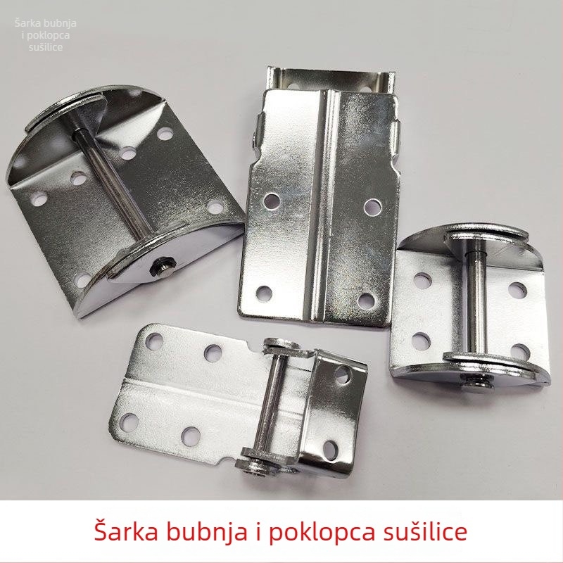 Šarka poklopca bubnja sušila, okretni zasun za hopper, nosač šarke bubnja 50 kg, pričvrsni pribor za hopper