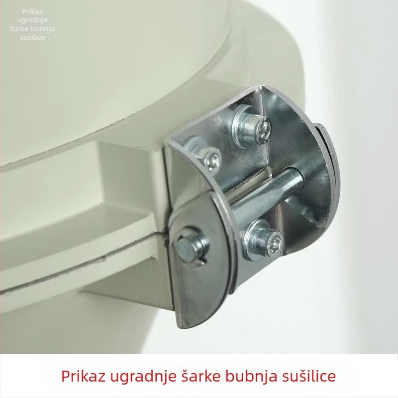 Šarka poklopca bubnja sušila, okretni zasun za hopper, nosač šarke bubnja 50 kg, pričvrsni pribor za hopper