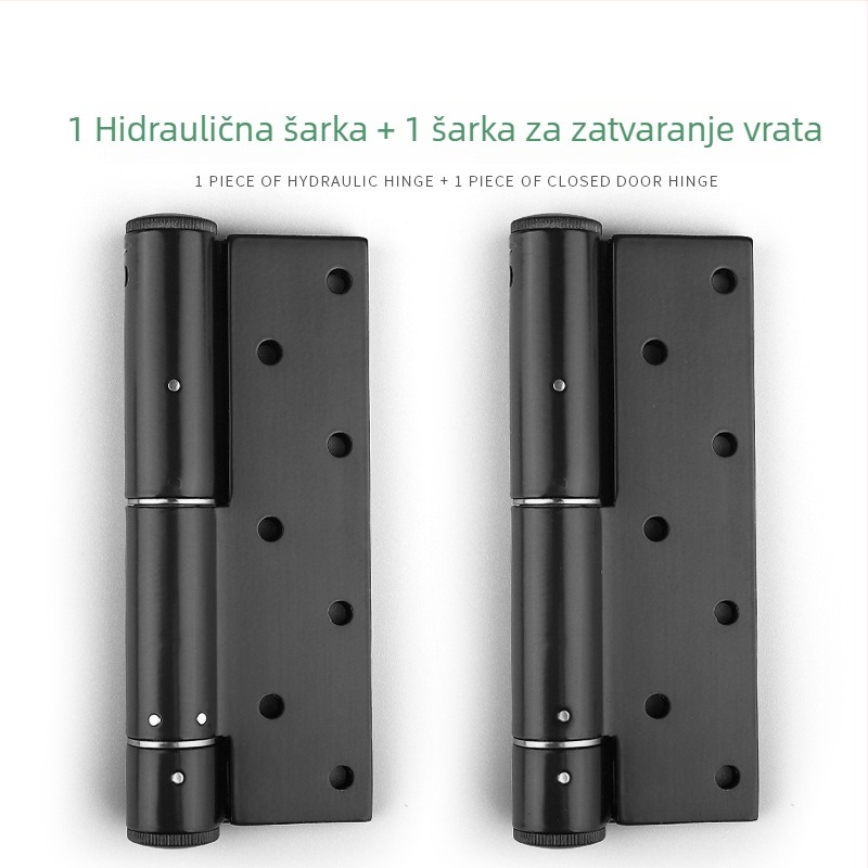 Skriveni hidraulični šarnir s automatskim zatvaranjem za drvena unutarnja vrata