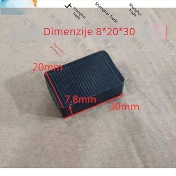Plastična čvrsta brtva i staklena podloga za ugradnju vrata i prozora – donja podloga, dizalna klipsa
