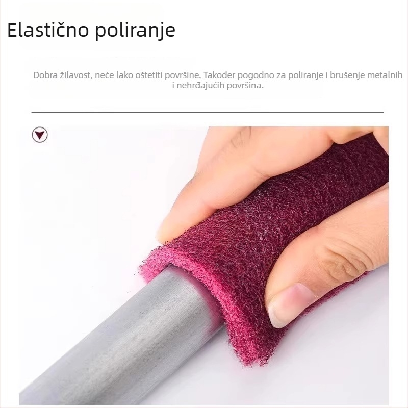 Emery čistilna podloga za posuđe – uklanja masnoću, kuhinjska krpa za čišćenje, uklanjanje hrđe