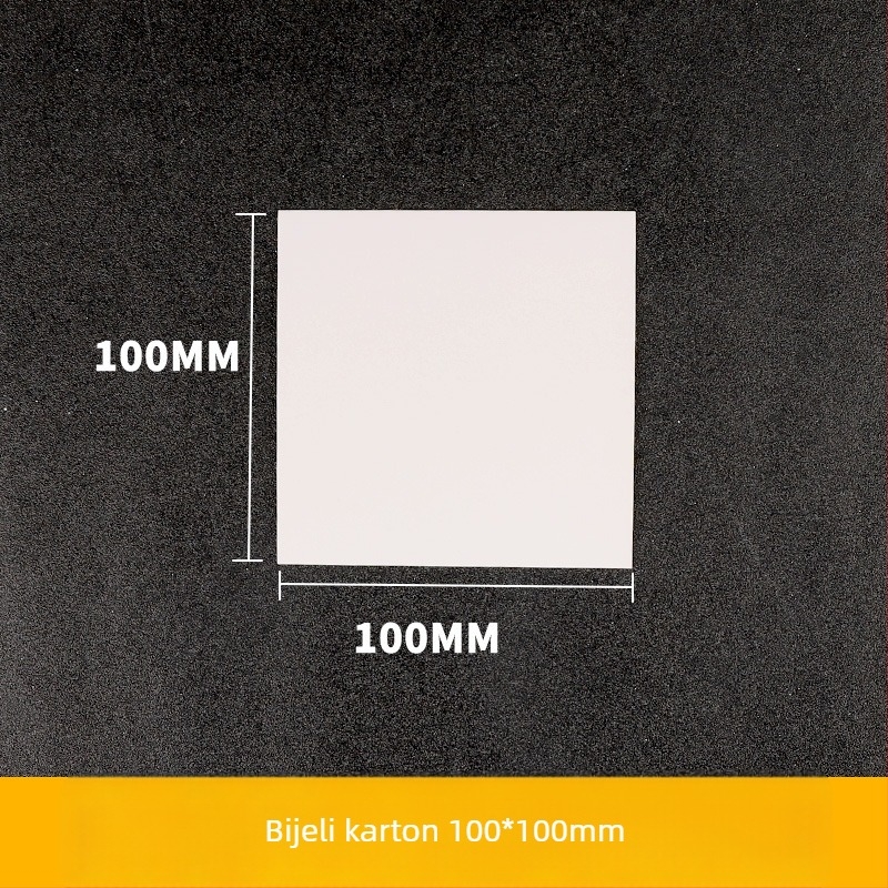 Akrilna vertikalna skladišna vrećica s prozirnim zaštitnim slojem, debljine 0,2 mm, čvrsti kartonasti stražnji panel