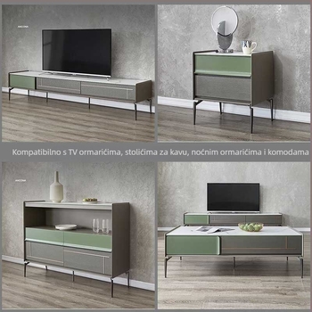 Metalne nogice za namještaj – za kauč, stol za kavu, TV ormarić i kupaonski ormarić – moderan minimalistički dizajn