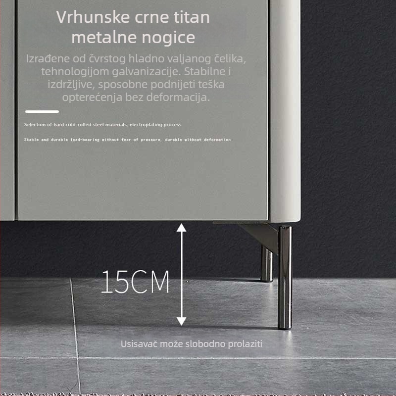 Metalne nogice za namještaj – za kauč, stol za kavu, TV ormarić i kupaonski ormarić – moderan minimalistički dizajn