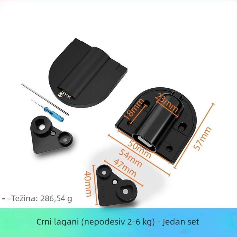 Panta s amortizorom za toaletni stol s preklopnim ogledalom, hidraulički tiši hardver