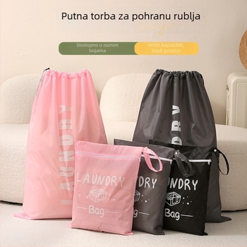 Putna torba za odlaganje odjeće, velikog kapaciteta, vodootporna, višenamjenski prijenosni organizator s vezicom