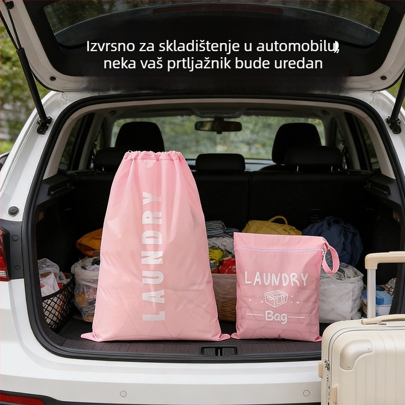 Putna torba za odlaganje odjeće, velikog kapaciteta, vodootporna, višenamjenski prijenosni organizator s vezicom