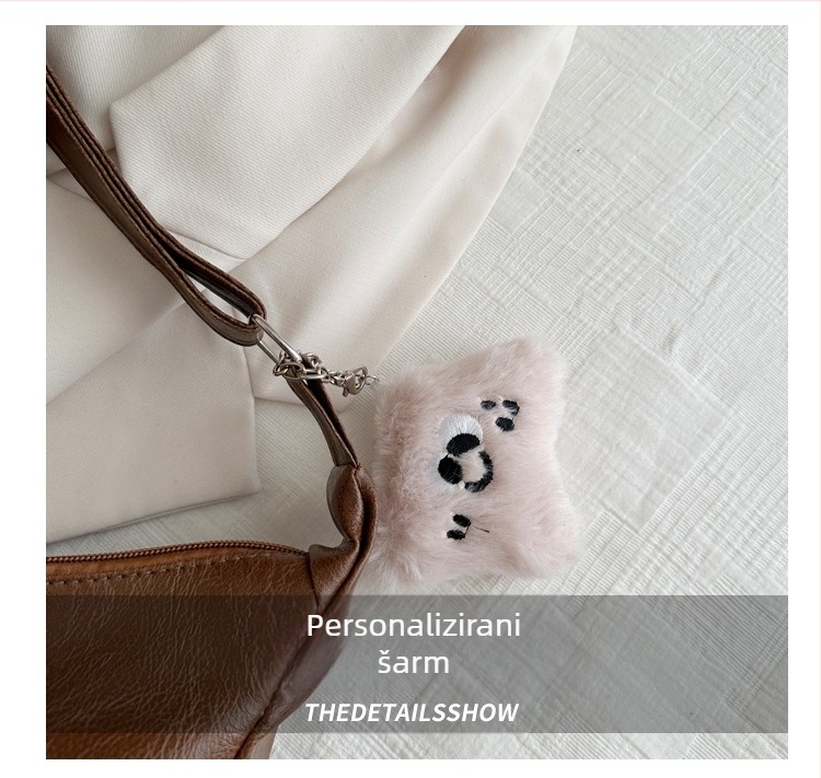 Torba preko ramena u korejskom stilu, elegantna i praktična za svakodnevnu uporabu, velika kapaciteta, PU koža