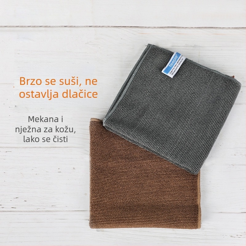 Krpa od mikrovlakana za bariste, ultra-fina vlakna, uzorak wafle, za šank i čišćenje mliječne pjene na kavomatu