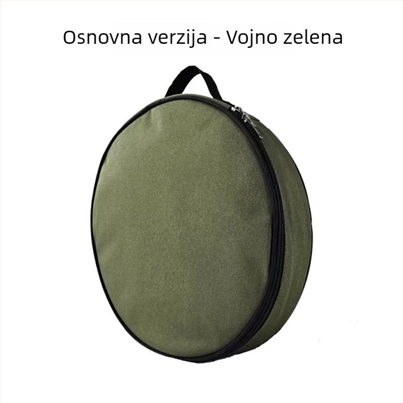 Kamping torba od Oxford platna, cilindrični organizator alata i kablova, sa zatvaračem