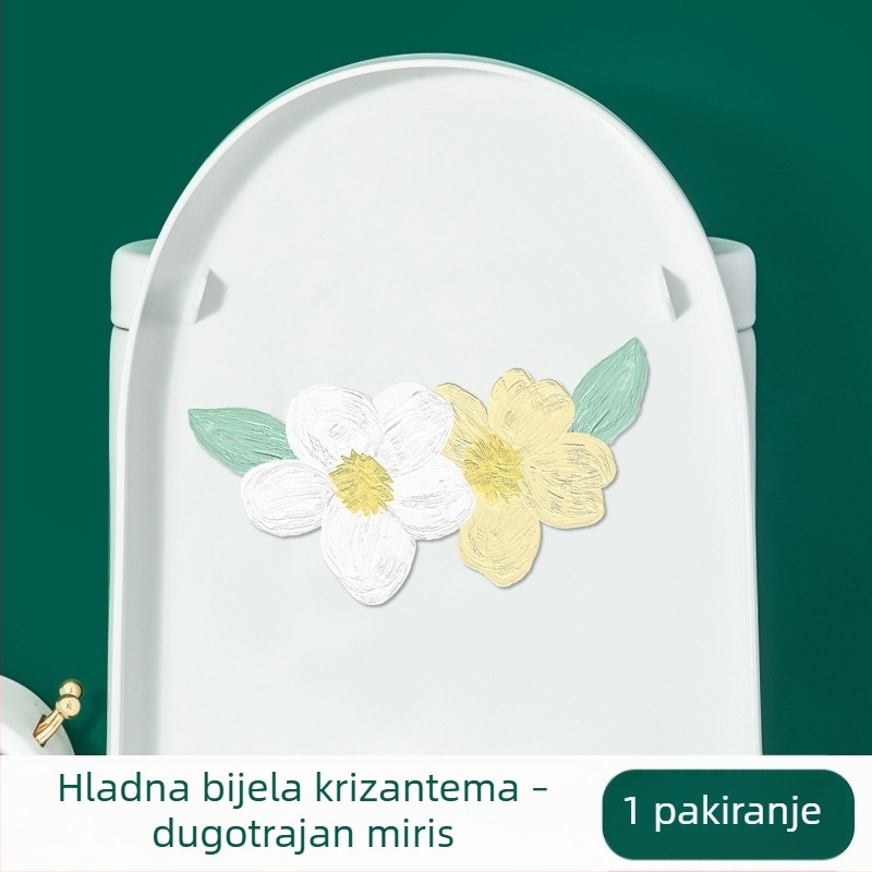 Filc naljepnica za WC, kupaonica — debela samoljepljiva podloga s crtić dizajnom i deodorirajućim učinkom