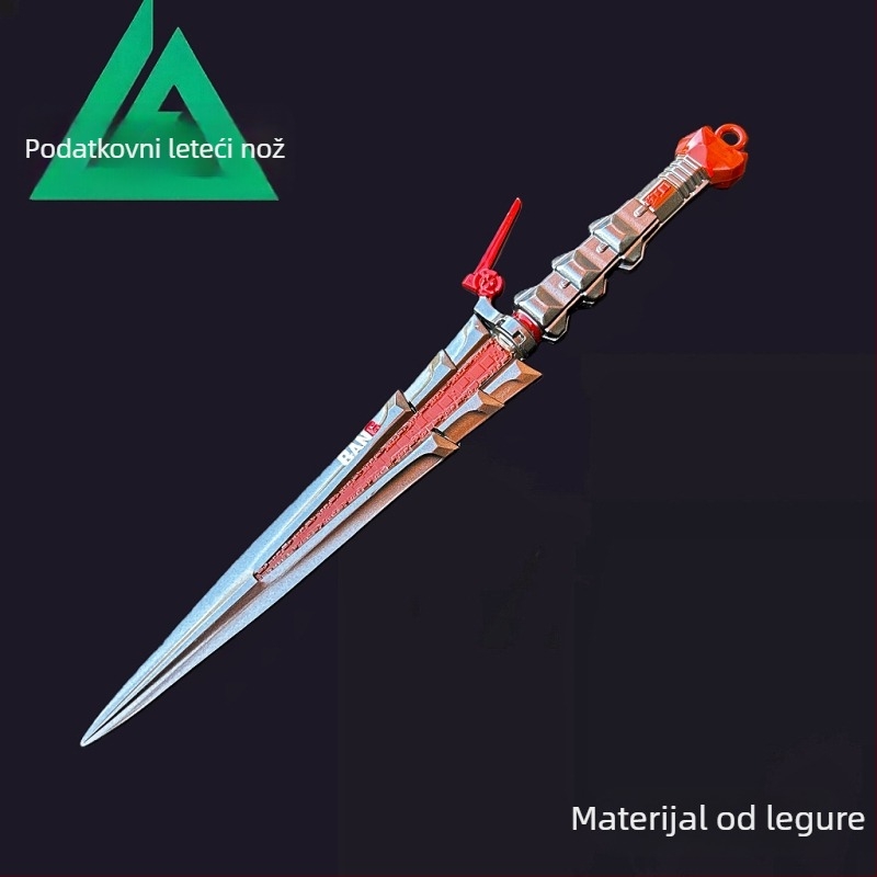 Delta set modela perifernih oružja – Creed Polaris nož Shadow Blade, dekorativna kolekcija (bez oštrine)
