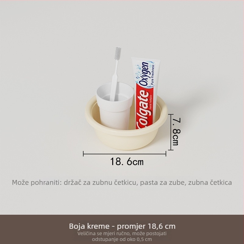 Debeli plastični umivaonik – višenamjenski za pranje ruku, lica, odjeće i povrća; dostupan u velikim, srednjim i malim veličinama.