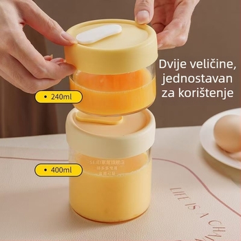 Porcijski stakleni spremnik za Bird's Nest i Fish Maw, pogodan za parenje uz poklopac, prehrambeno borosilikatno staklo, otporan na visoke Temperature, mali, zatvoren spremnik