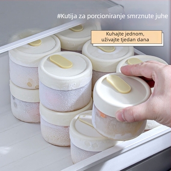 Porcijski stakleni spremnik za Bird's Nest i Fish Maw, pogodan za parenje uz poklopac, prehrambeno borosilikatno staklo, otporan na visoke Temperature, mali, zatvoren spremnik